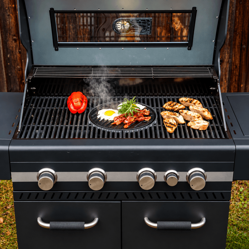 Sunwind Disa Gassgrill – 4 brennere, 17 kW og Kokegrop